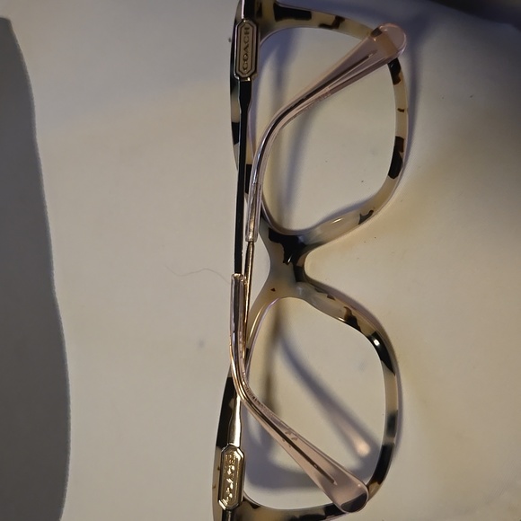 Coach Tortoise Shell Cat-Eye Glasses - Picture 4 of 7